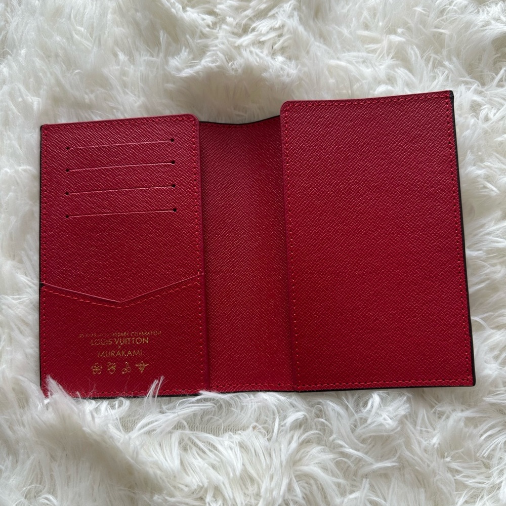 LV Takashi Murakami Cherry Passport Cover - Picture 2 of 4